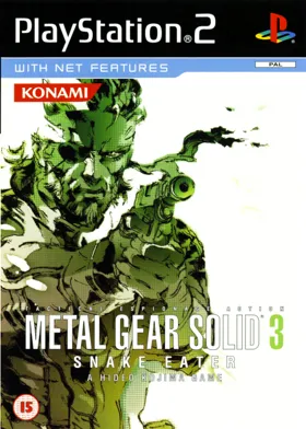 Metal Gear Solid 3 - Snake Eater box cover front